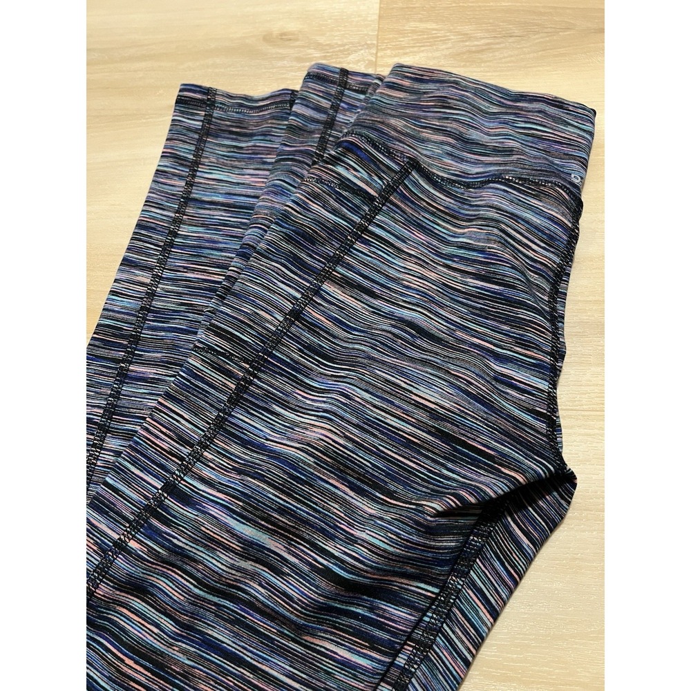 New DSG Momentum High Rise Leggings Girls Large (14) Pure Black Spacedye Youth